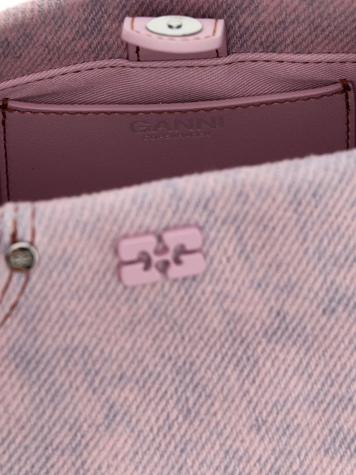 Ganni Multicolor Organic Cotton Handbag