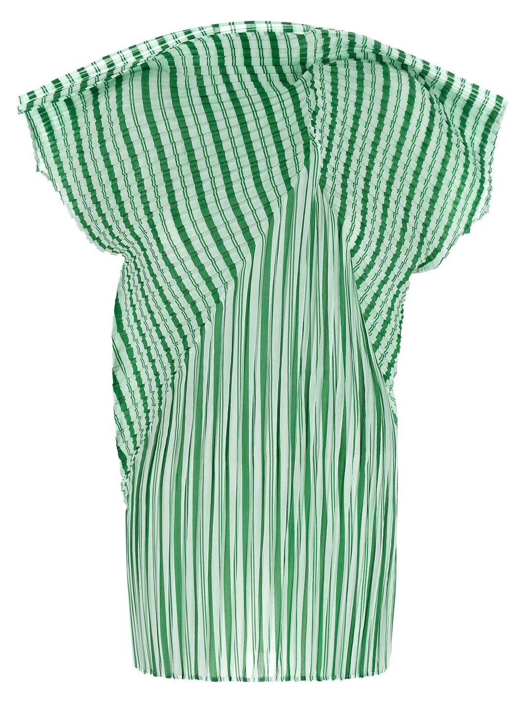 Issey Miyake Bicolor Polyester Pattern Shirt