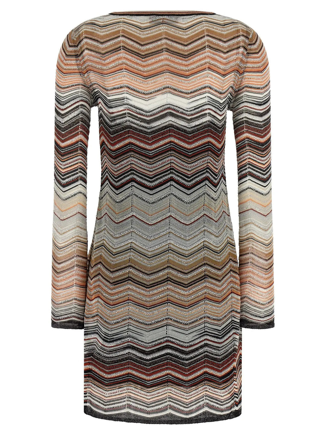 Missoni Brown Viscose Short Dress