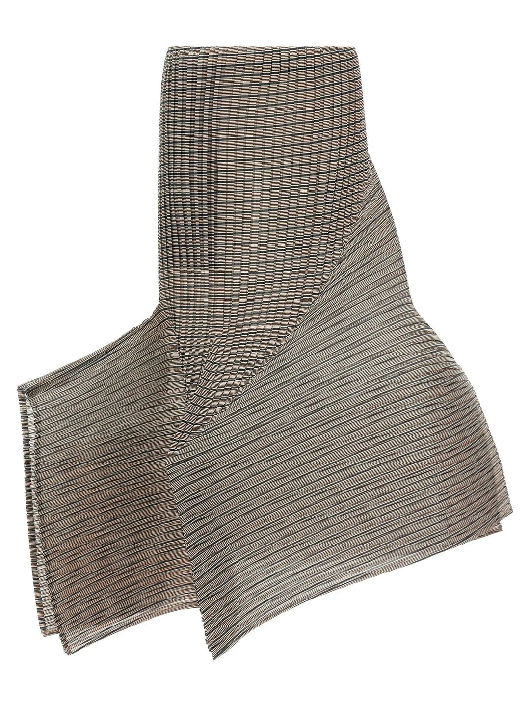 Issey Miyake Brown Polyester Mini Skirt