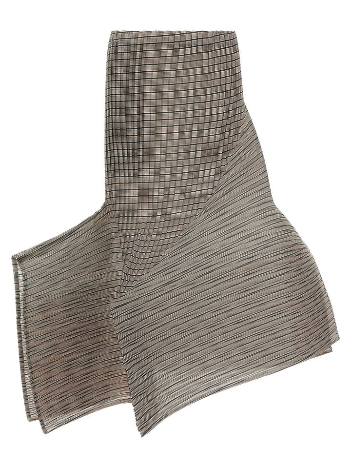Issey Miyake Brown Polyester Mini Skirt