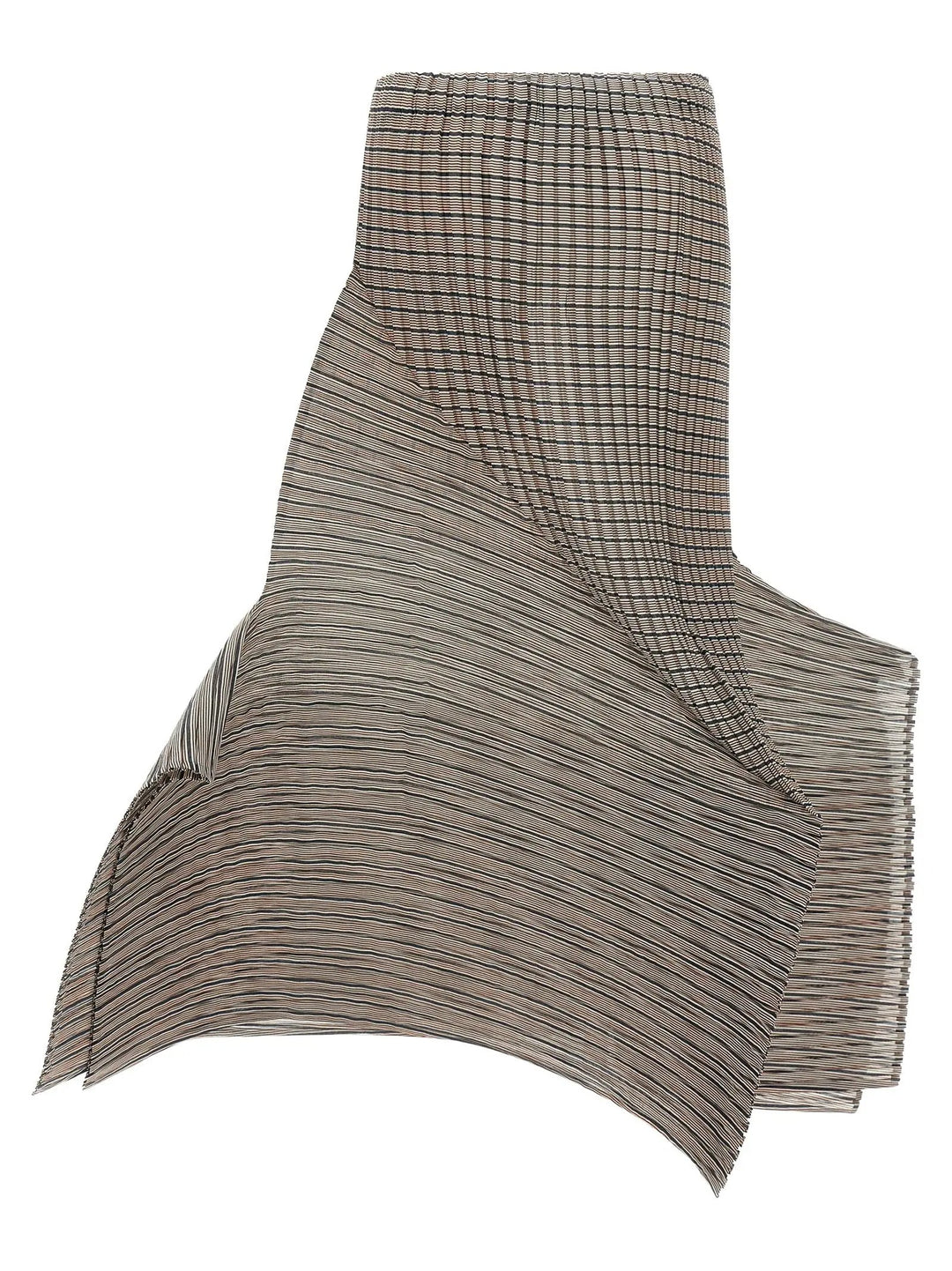 Issey Miyake Brown Polyester Mini Skirt