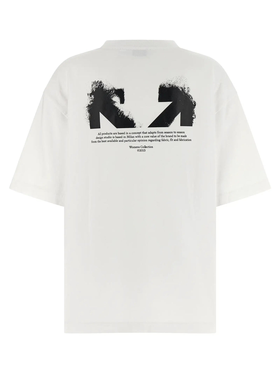 Off-White White Cotton T-Shirt