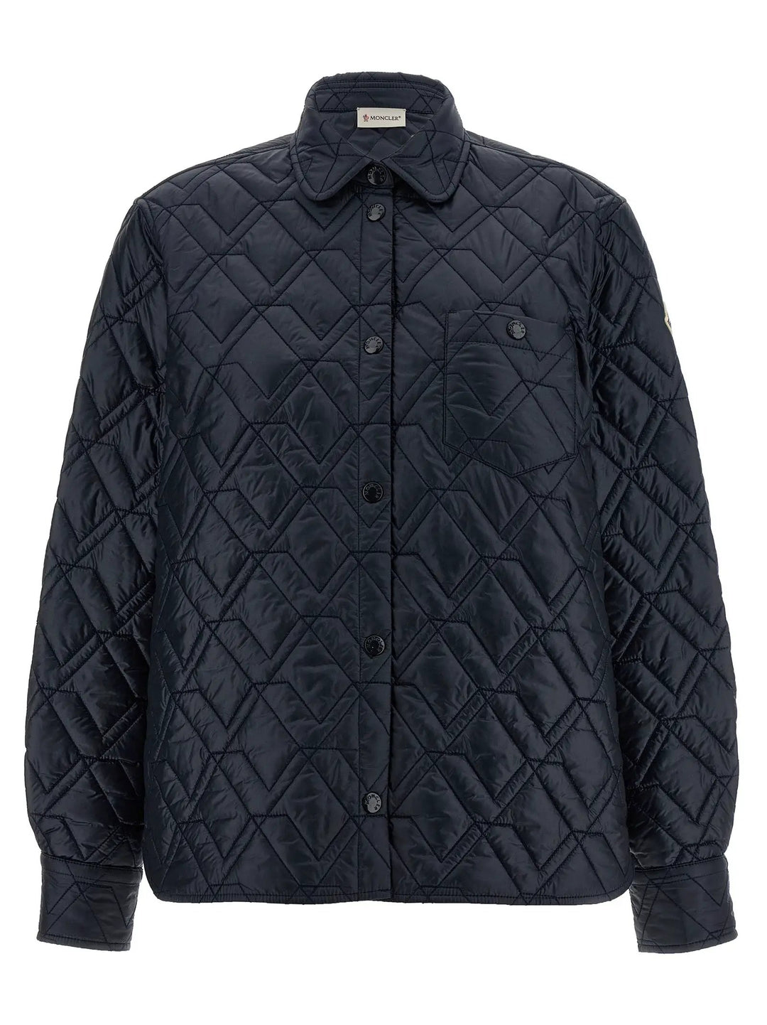 Moncler Blue Polyamide Shell Jacket