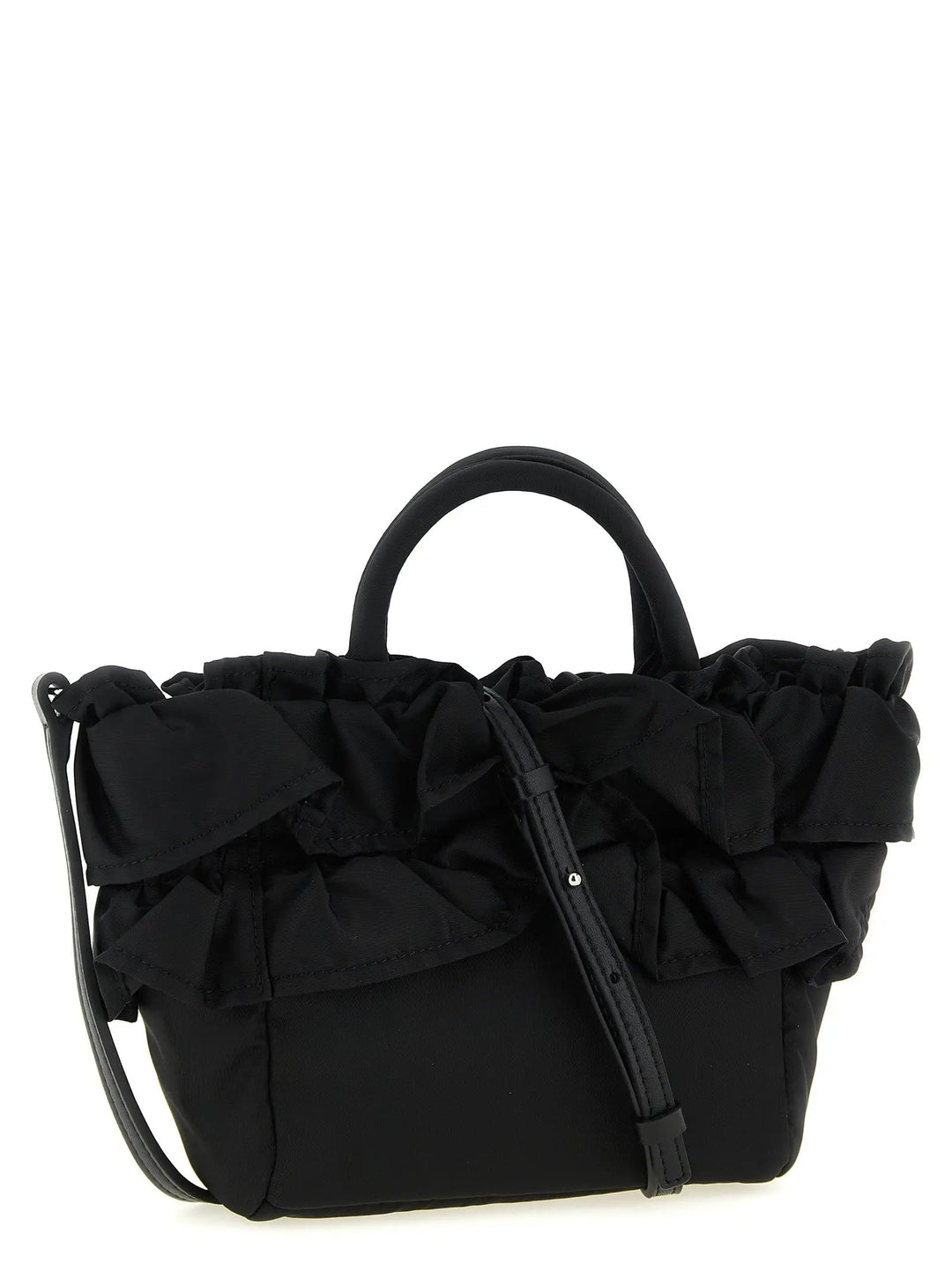 Ganni Black Nylon Handbag