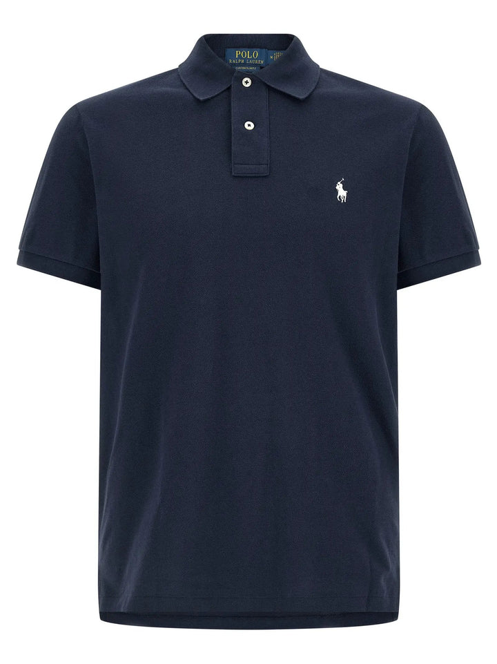 Polo Ralph Lauren Blue Cotton Polo Shirt