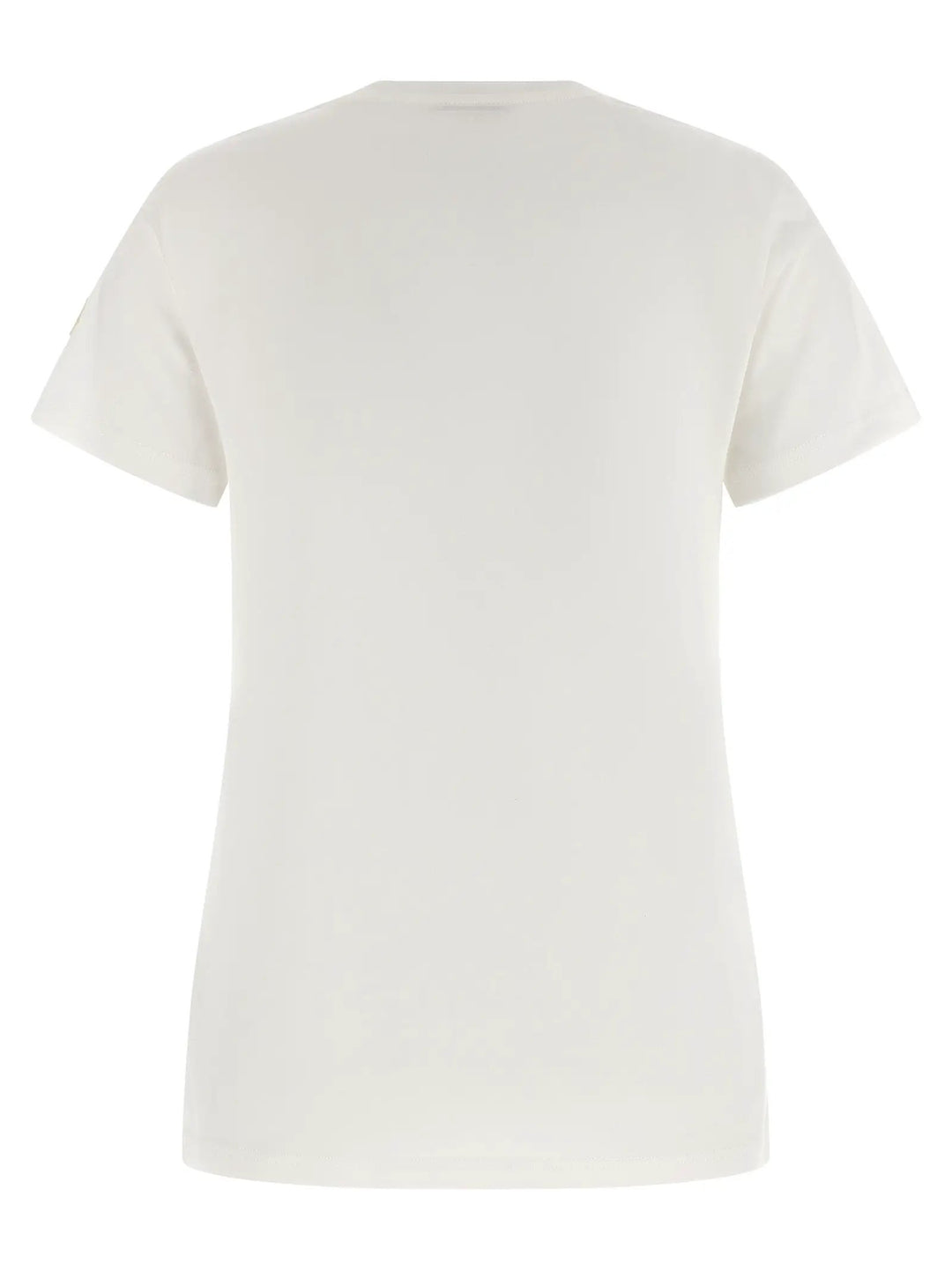 Moncler White Cotton T-Shirt