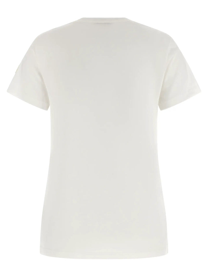 Moncler White Cotton T-Shirt
