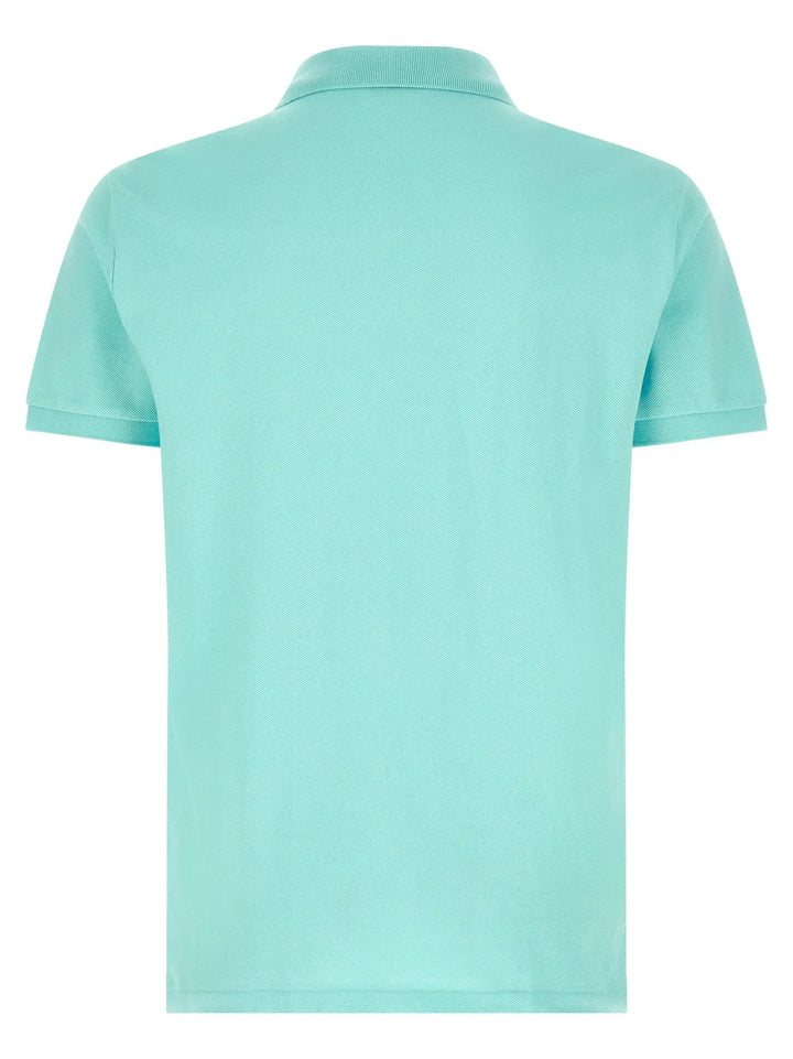 Polo Ralph Lauren Blue Cotton Polo Shirt