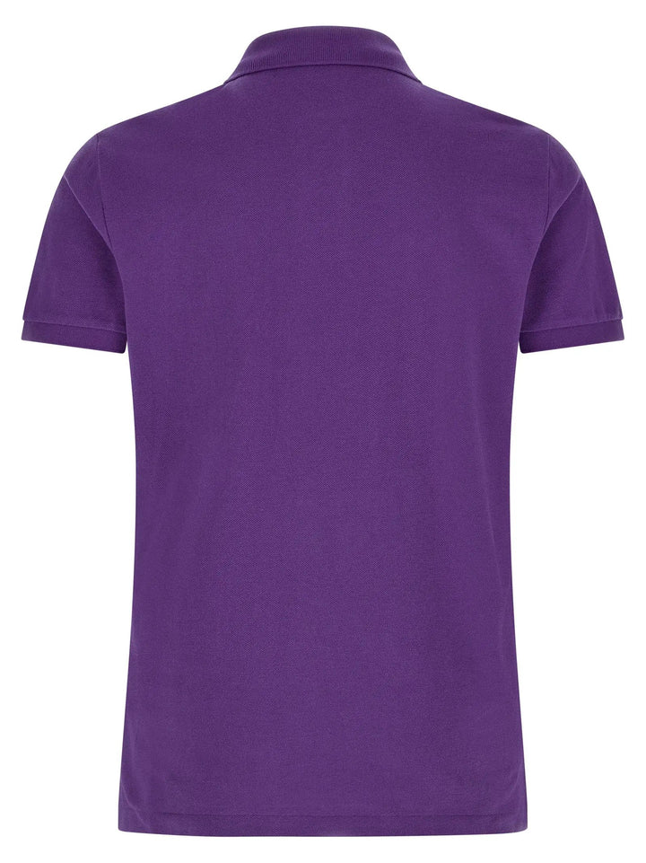 Polo Ralph Lauren Purple Cotton Polo Shirt