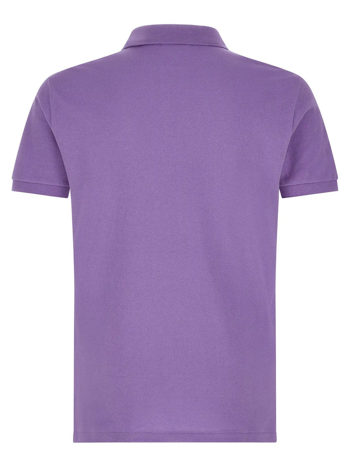 Polo Ralph Lauren Purple Cotton Polo Shirt