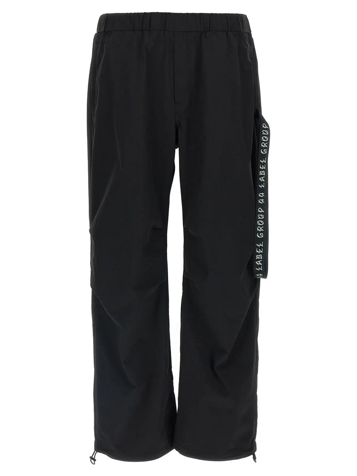 44 Label Group Black Polyamide Athletic Pants