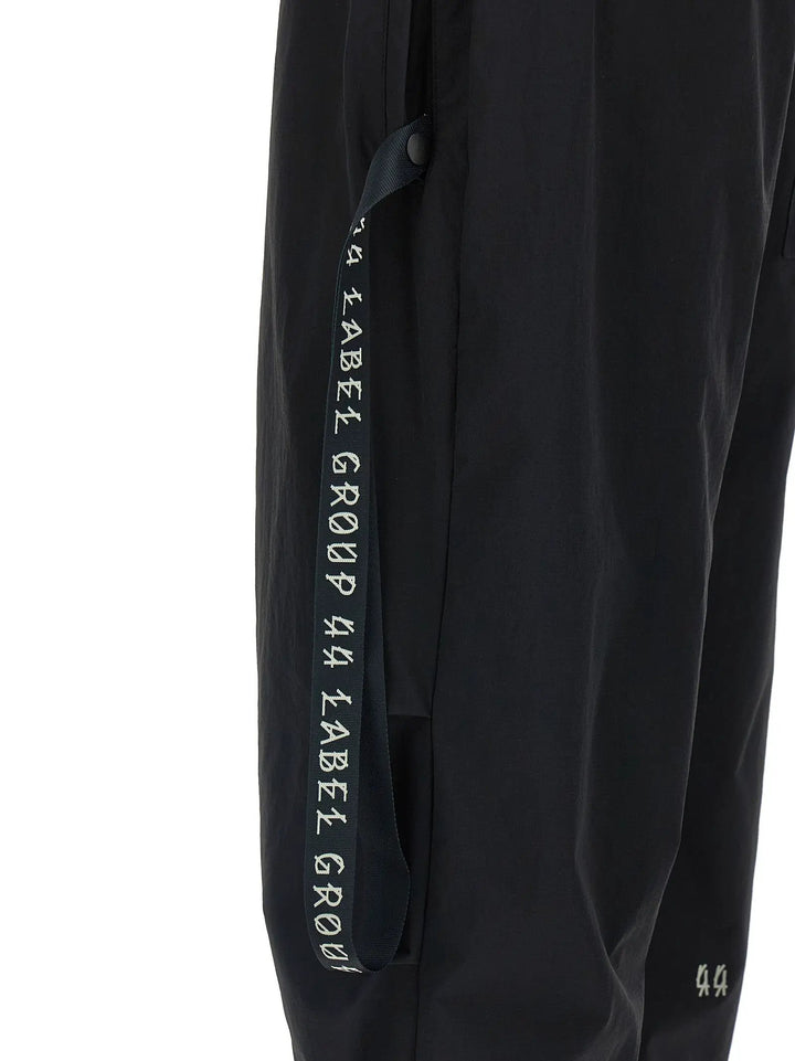 44 Label Group Black Polyamide Athletic Pants
