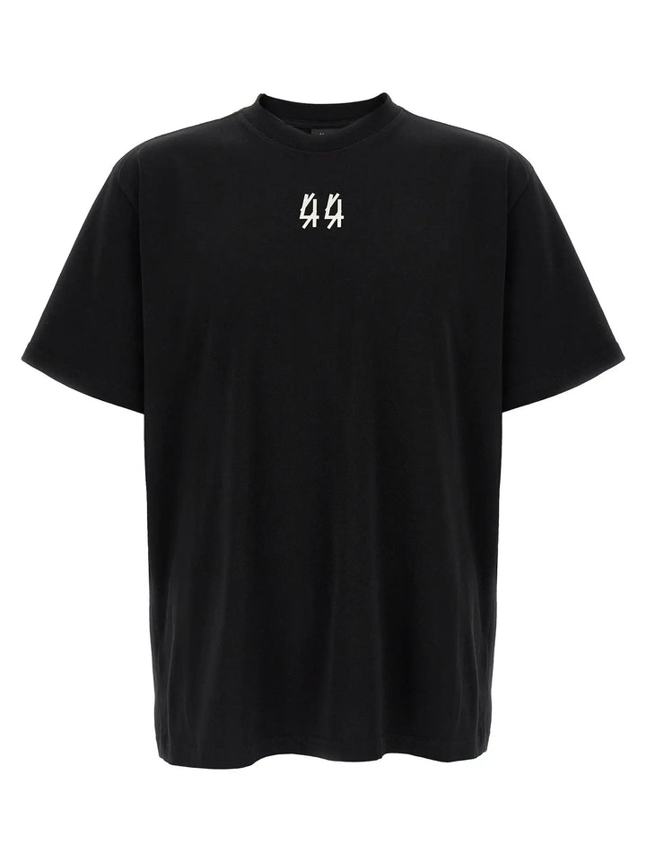 44 Label Group Black Cotton T-Shirt