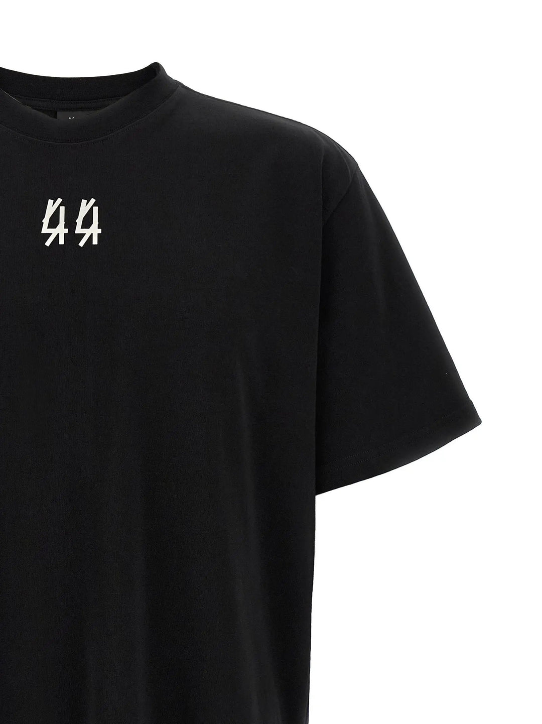 44 Label Group Black Cotton T-Shirt