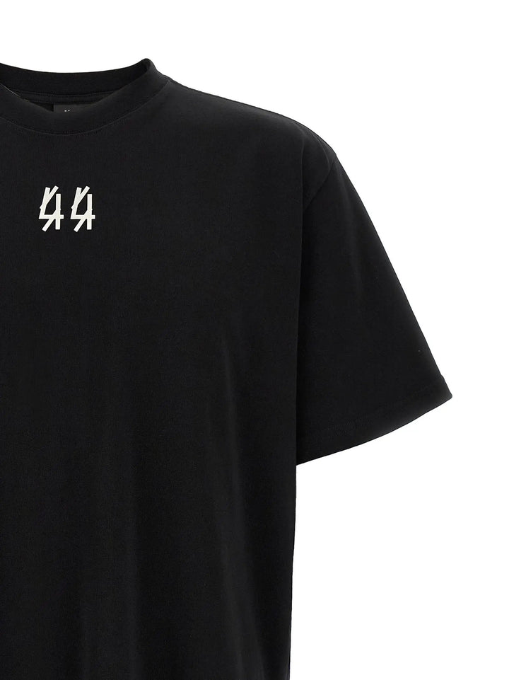 44 Label Group Black Cotton T-Shirt