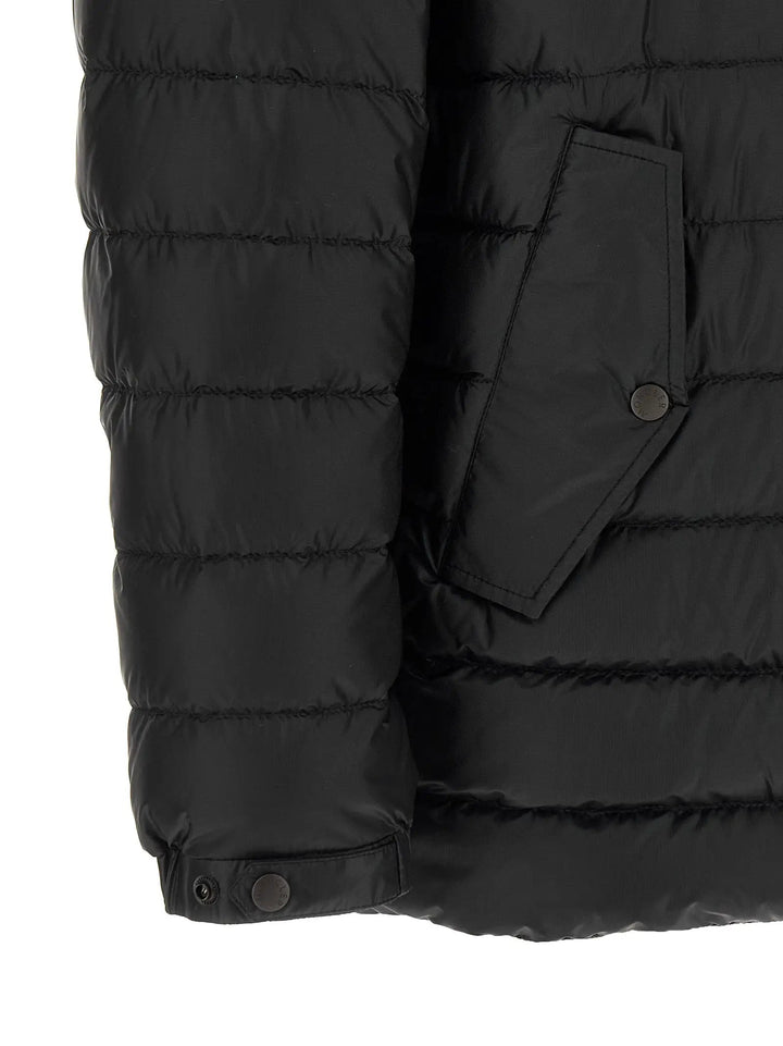 Moncler Black Polyamide Parka