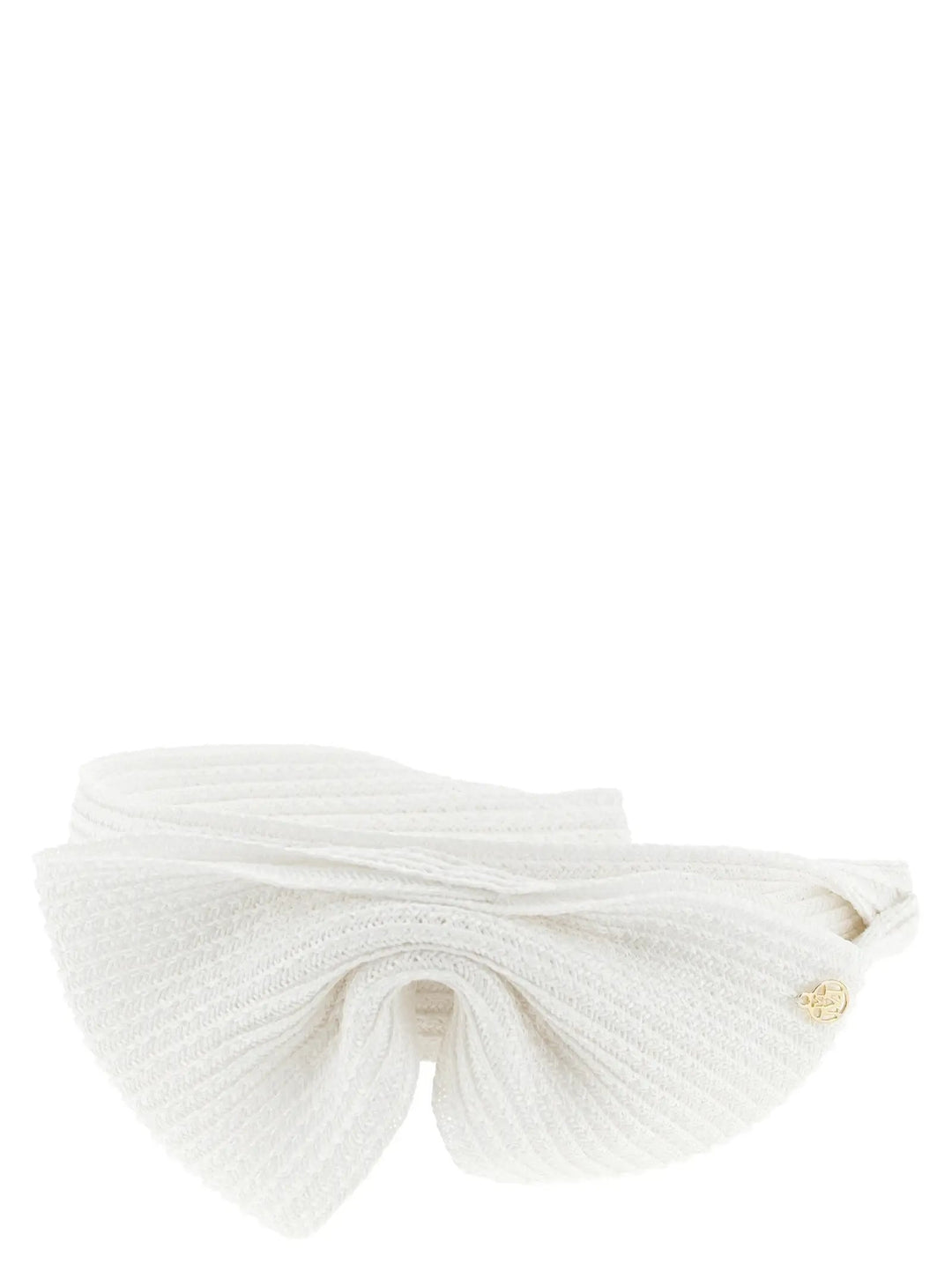 Maison Michel White Papier Headband