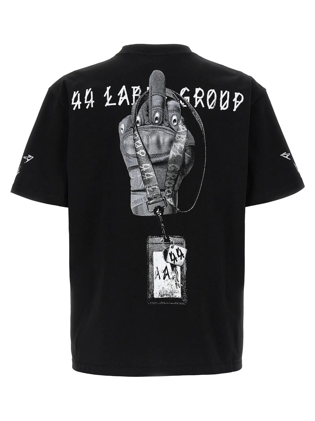 44 Label Group Bicolor Cotton T-Shirt