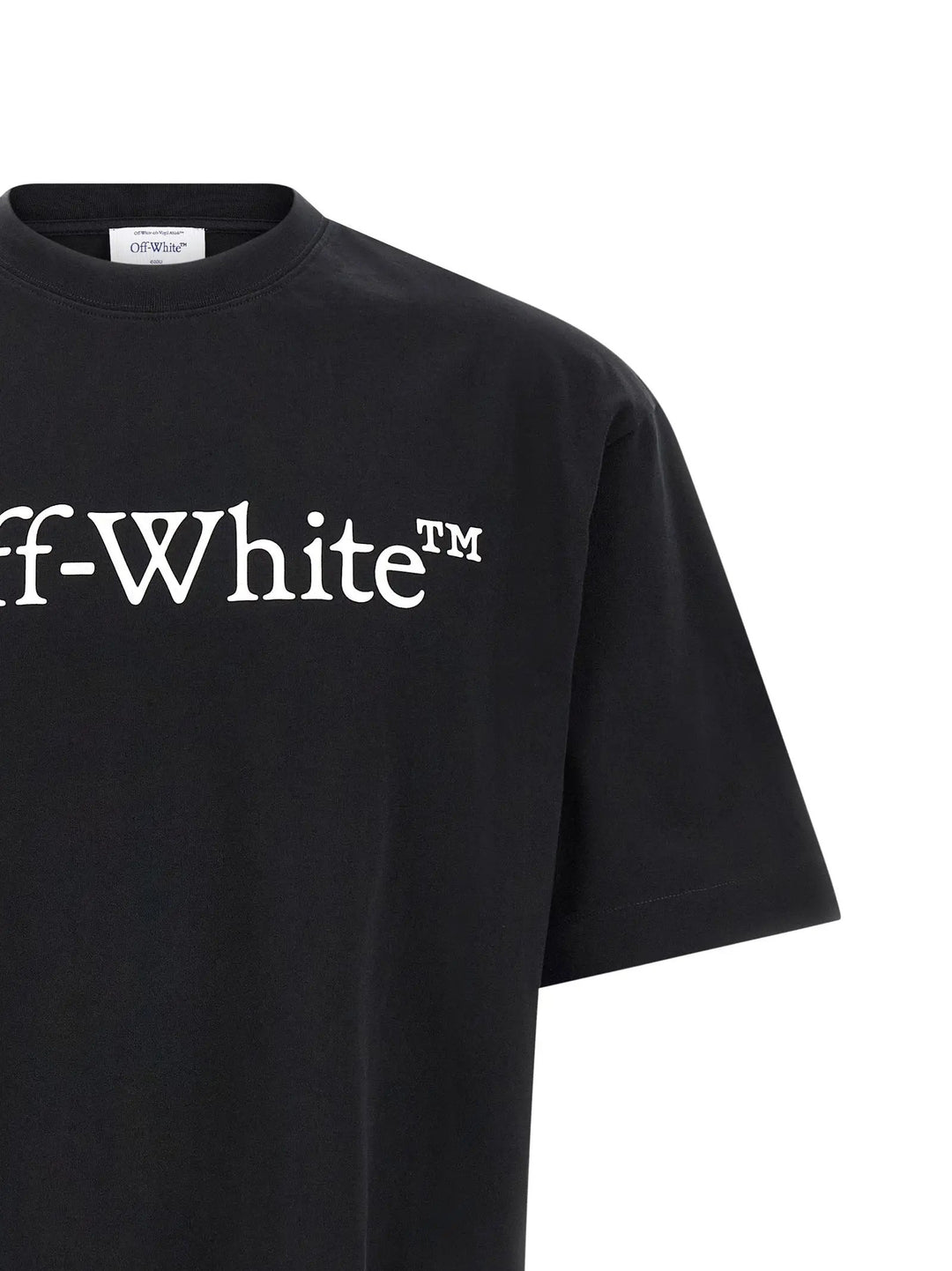 Off-White Bicolor Cotton T-Shirt