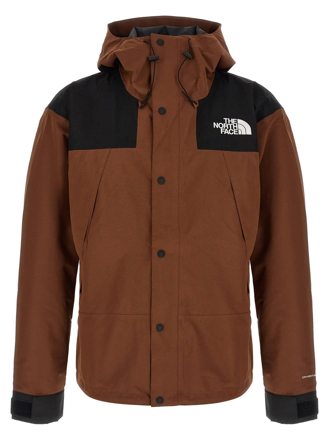 The North Face Brown Polyester Shell Jacket