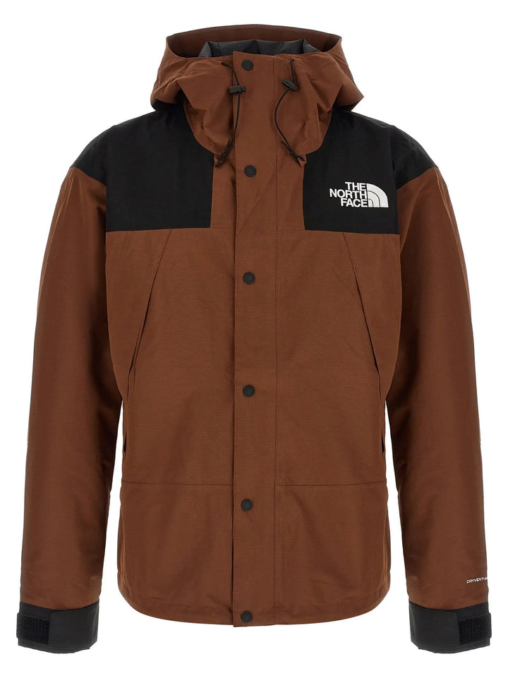 The North Face Brown Polyester Shell Jacket