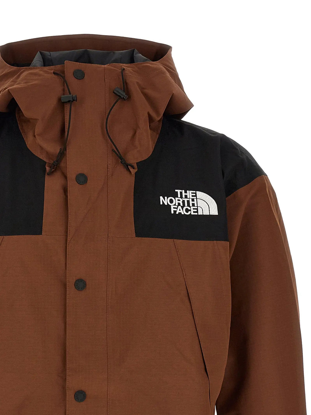The North Face Brown Polyester Shell Jacket
