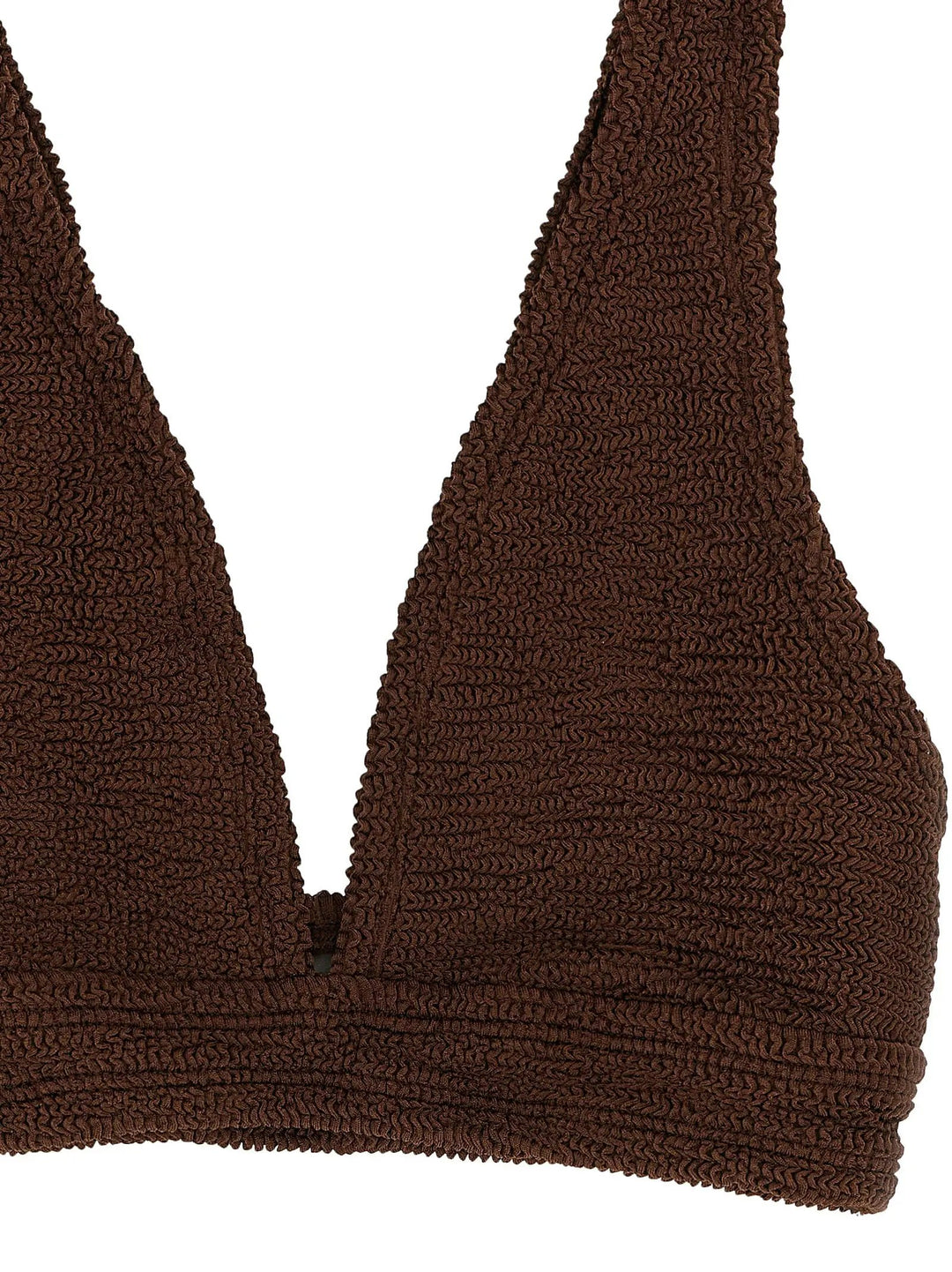 Hunza G Sample Sale | Hunza G Brown Polyamide Bikini - | Designer outlet