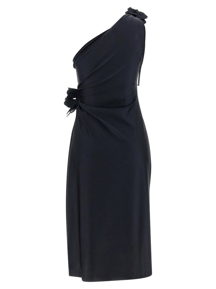 Coperni Black Polyamide Midi Dress