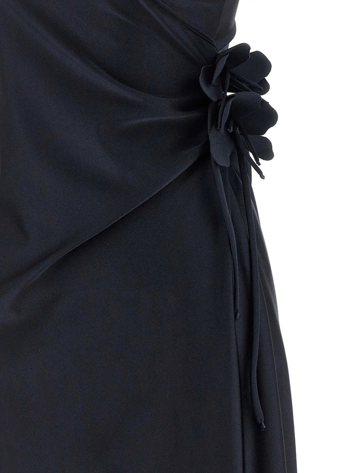 Coperni Black Polyamide Midi Dress
