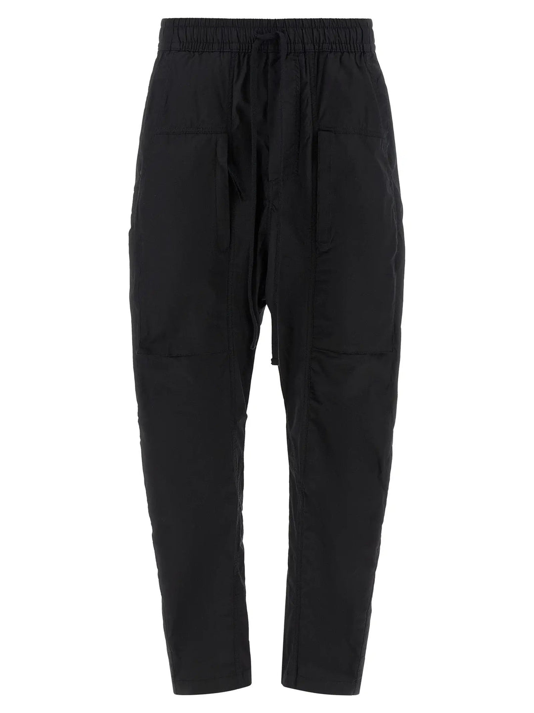 Thom Krom Black Cotton Casual Pants