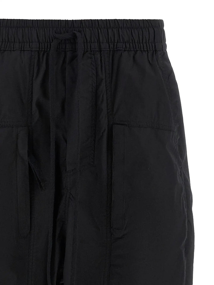 Thom Krom Black Cotton Casual Pants