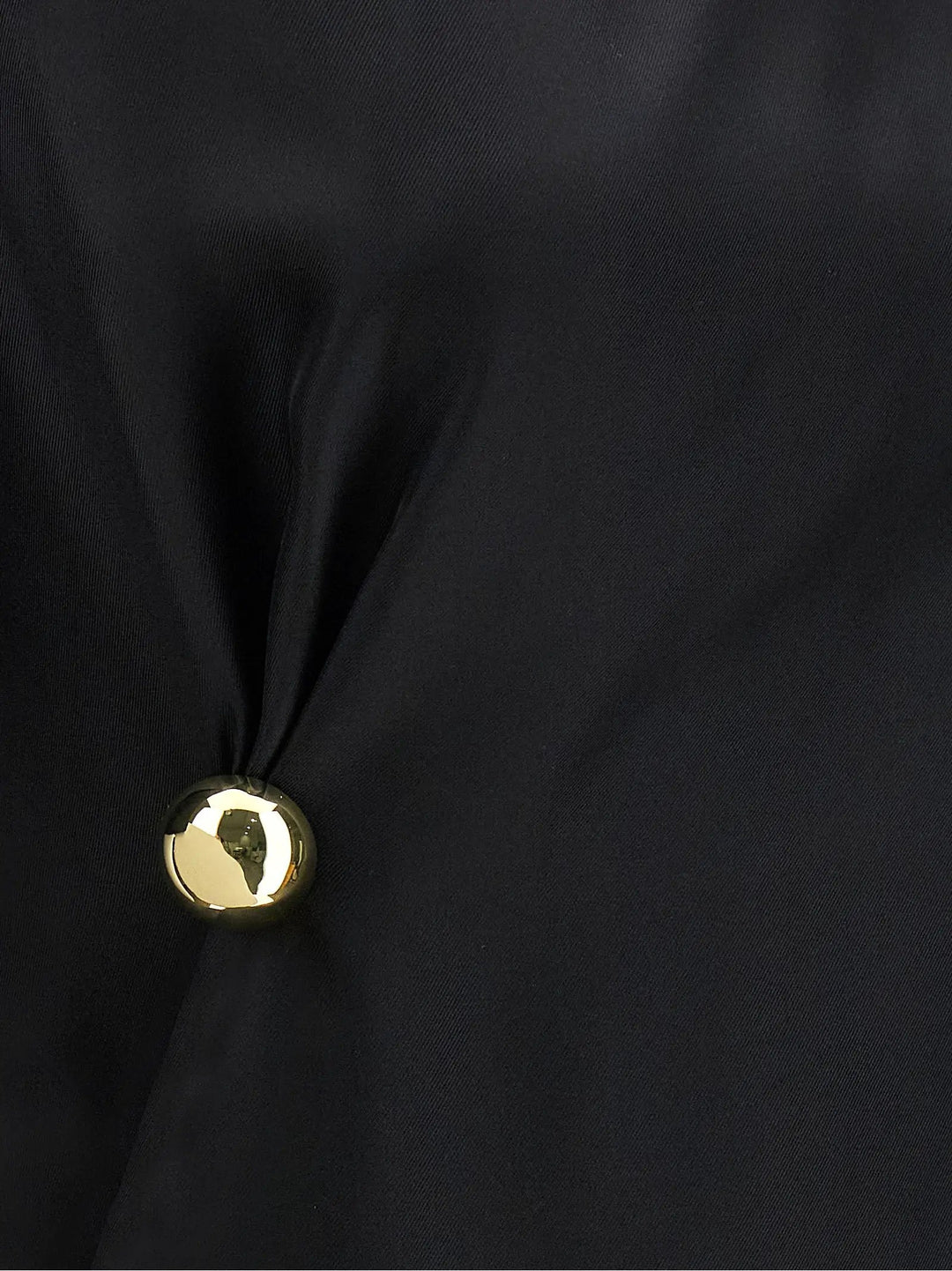 Loulou De Saison Black Silk Blouse