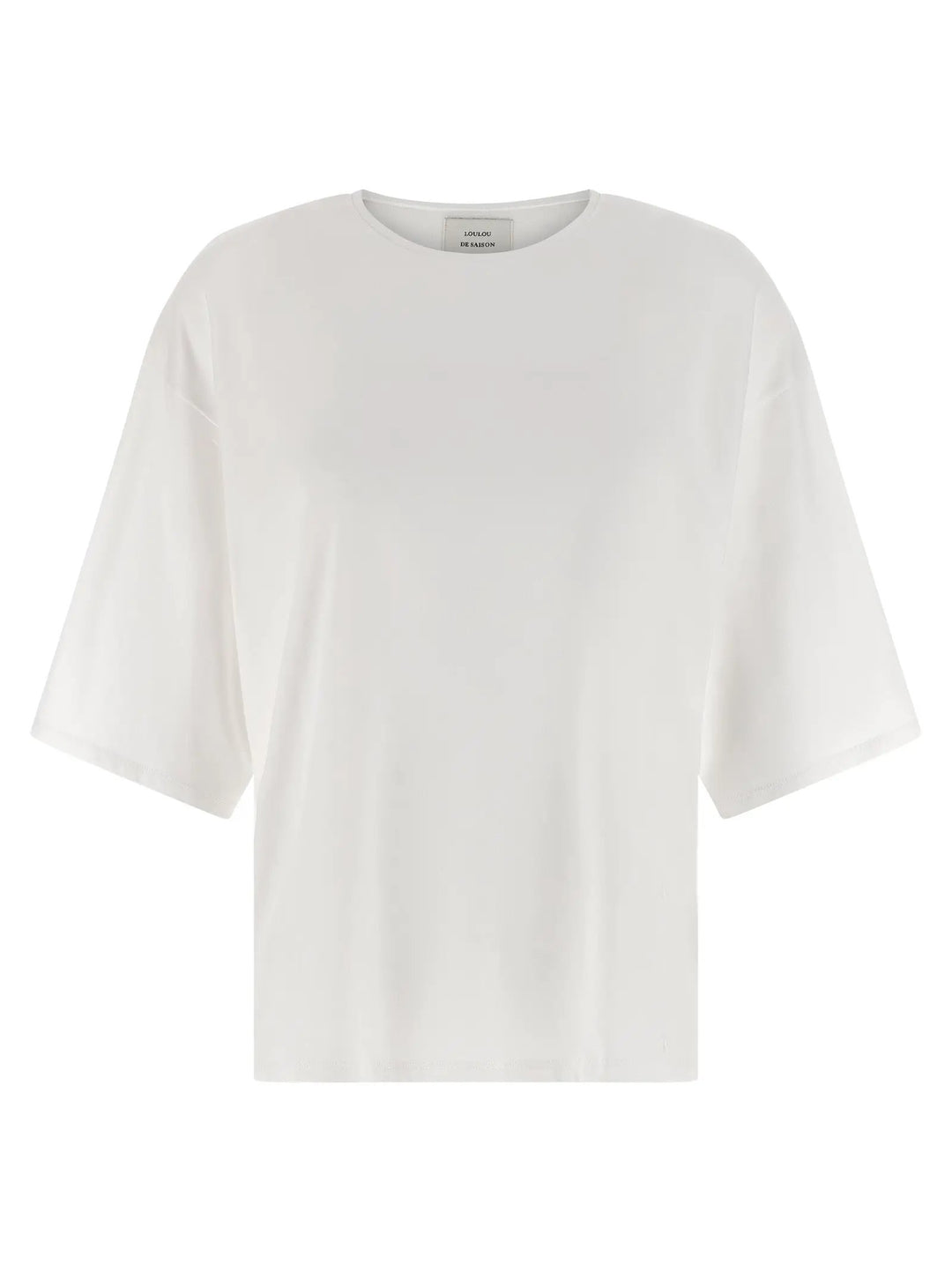 Loulou De Saison White Cotton T-Shirt