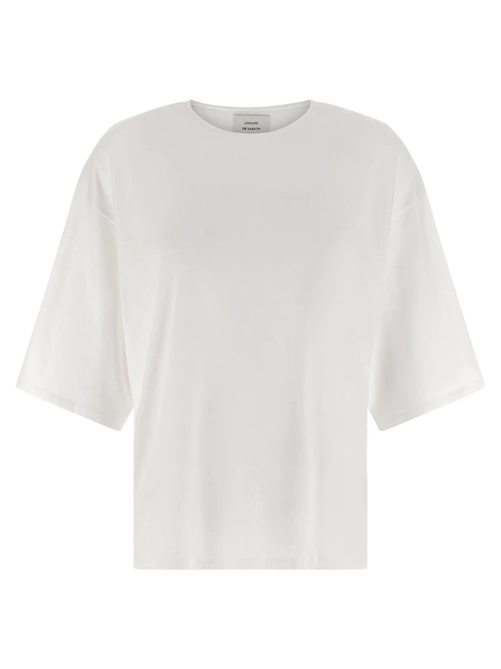 Loulou De Saison White Cotton T-Shirt