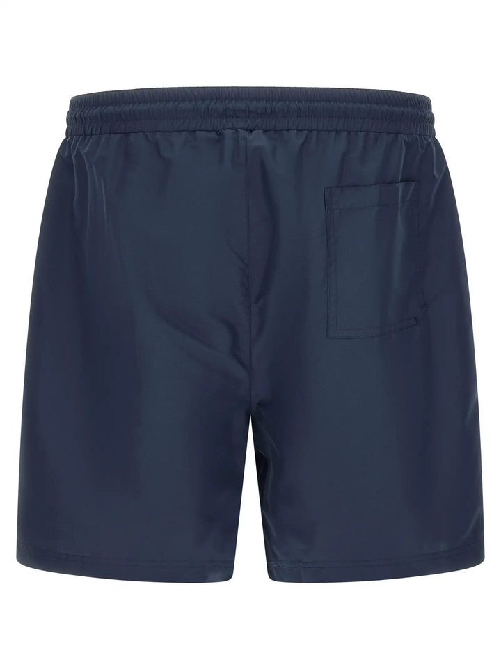 Brunello Cucinelli Blue Polyester Swim Shorts