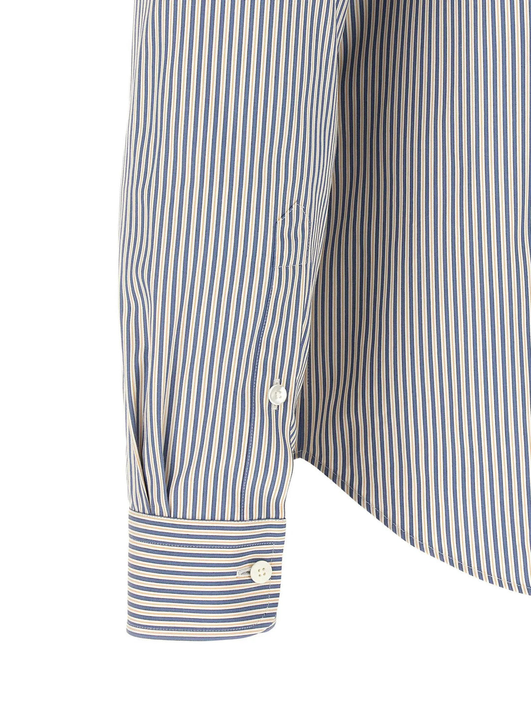 Fendi Blue Cotton Blouse