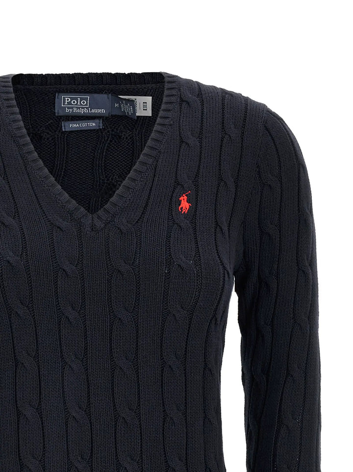 Polo Ralph Lauren Blue Cotton Cardigan