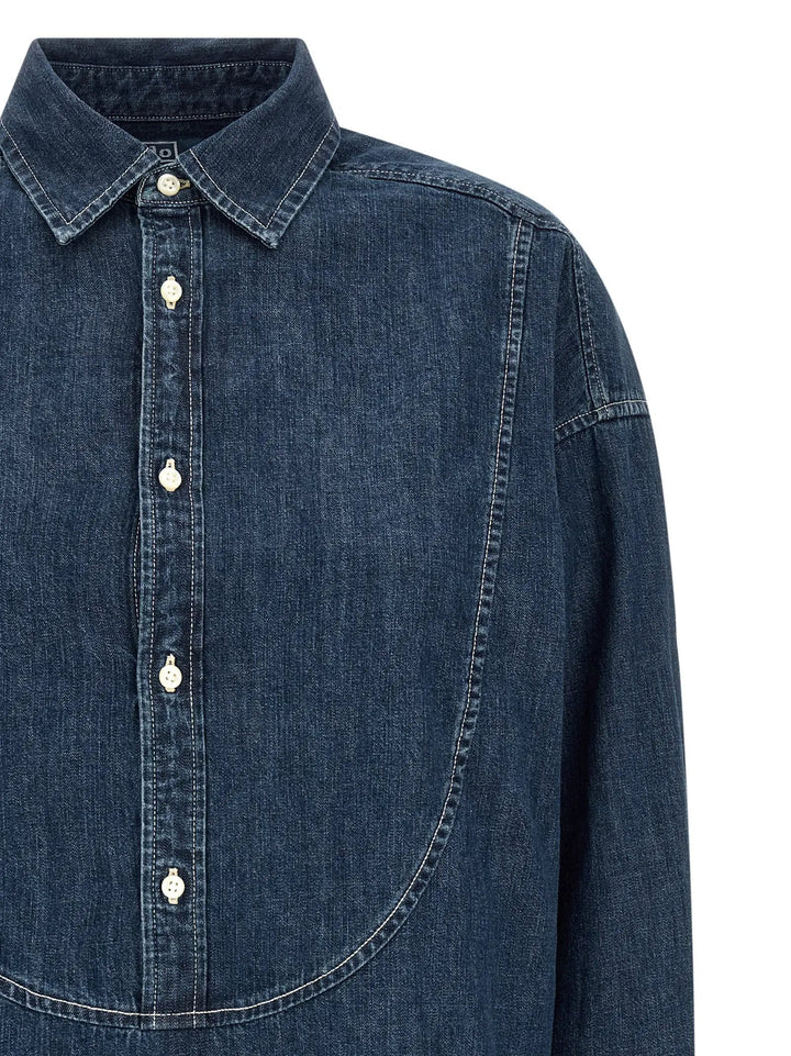 Polo Ralph Lauren Blue Cotton Blouse