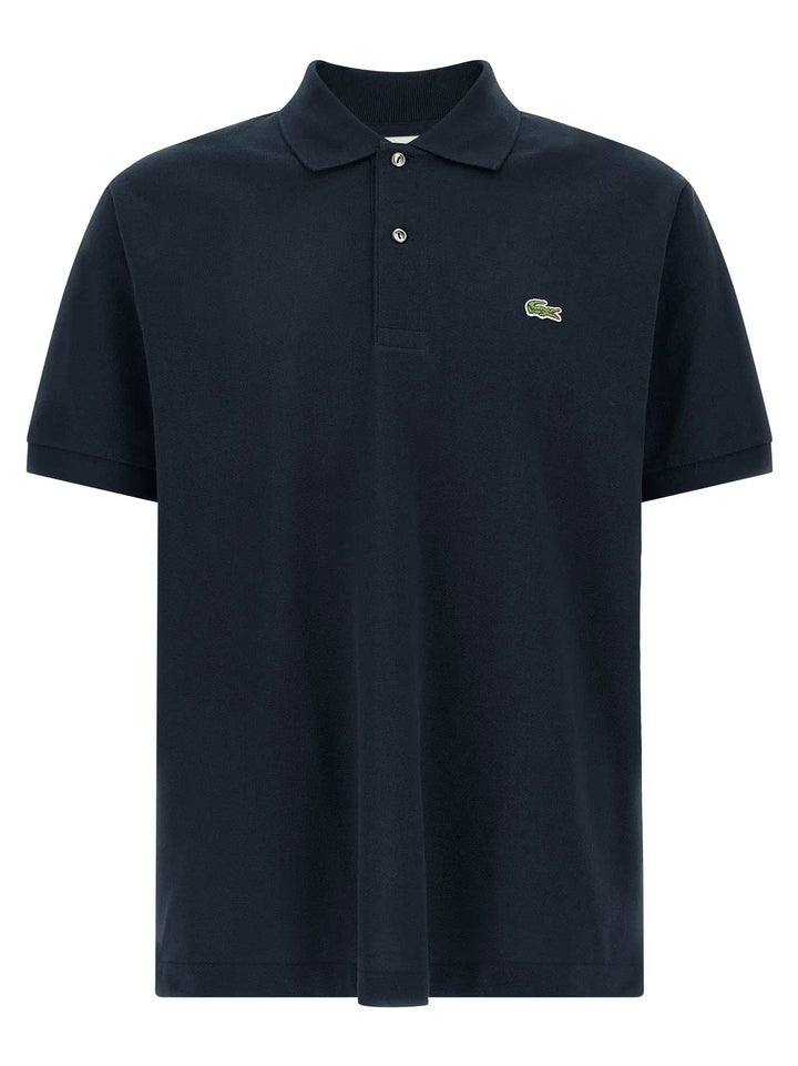 Lacoste Blue Cotton Polo Shirt