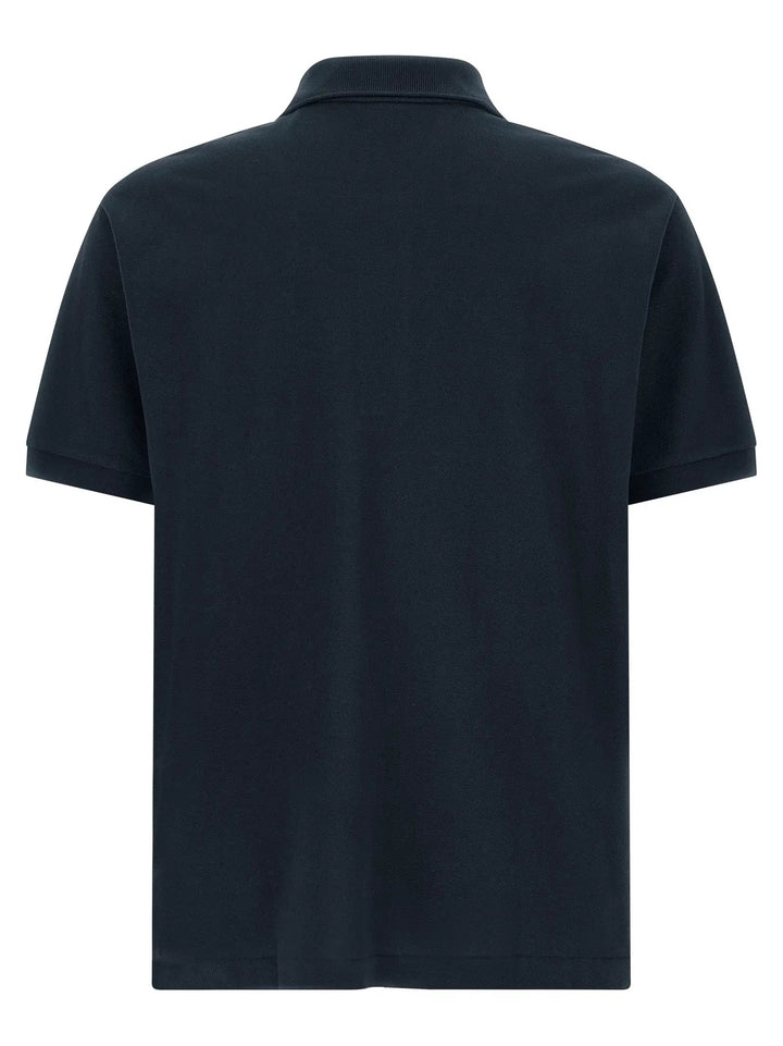Lacoste Blue Cotton Polo Shirt