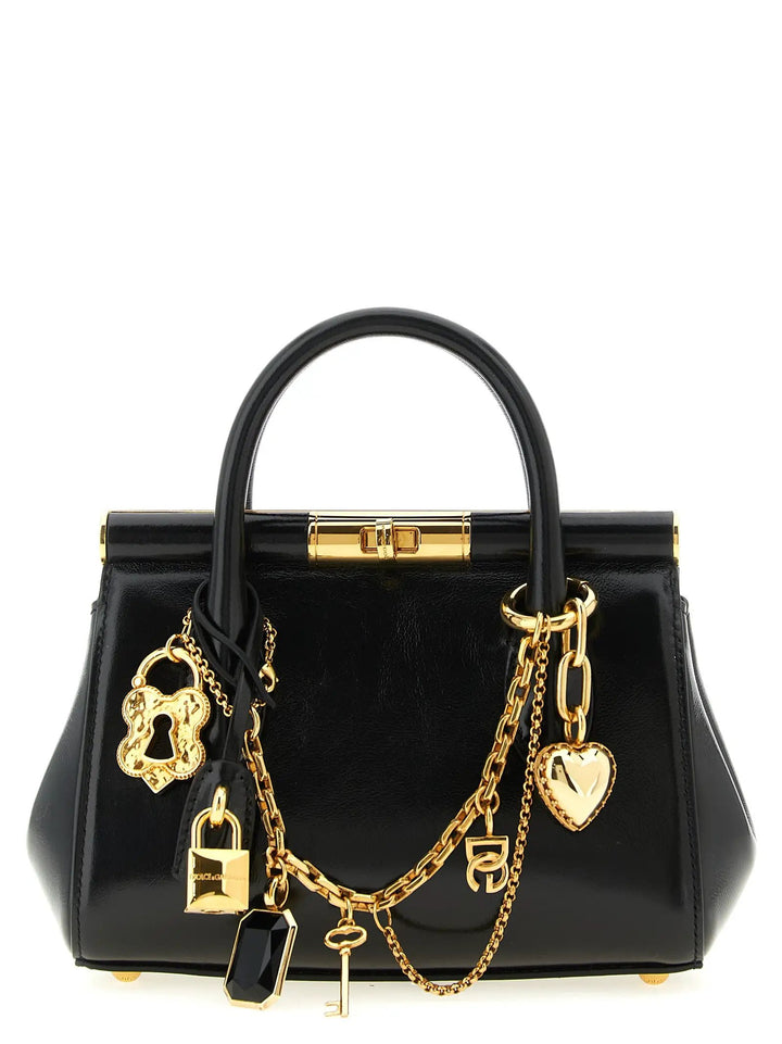 Dolce &amp; Gabbana Black Calfskin Handbag