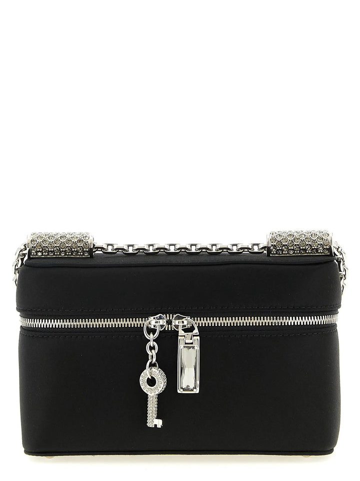 Dolce &amp; Gabbana Black Viscose Crossbody Bag