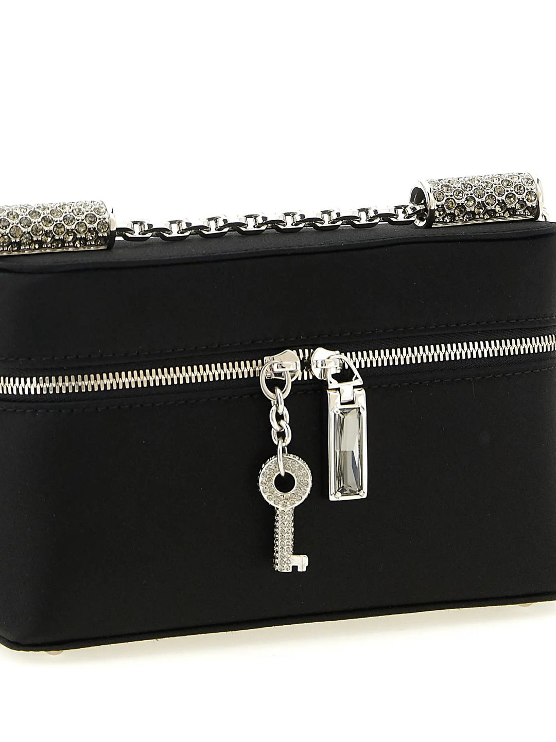 Dolce &amp; Gabbana Black Viscose Crossbody Bag