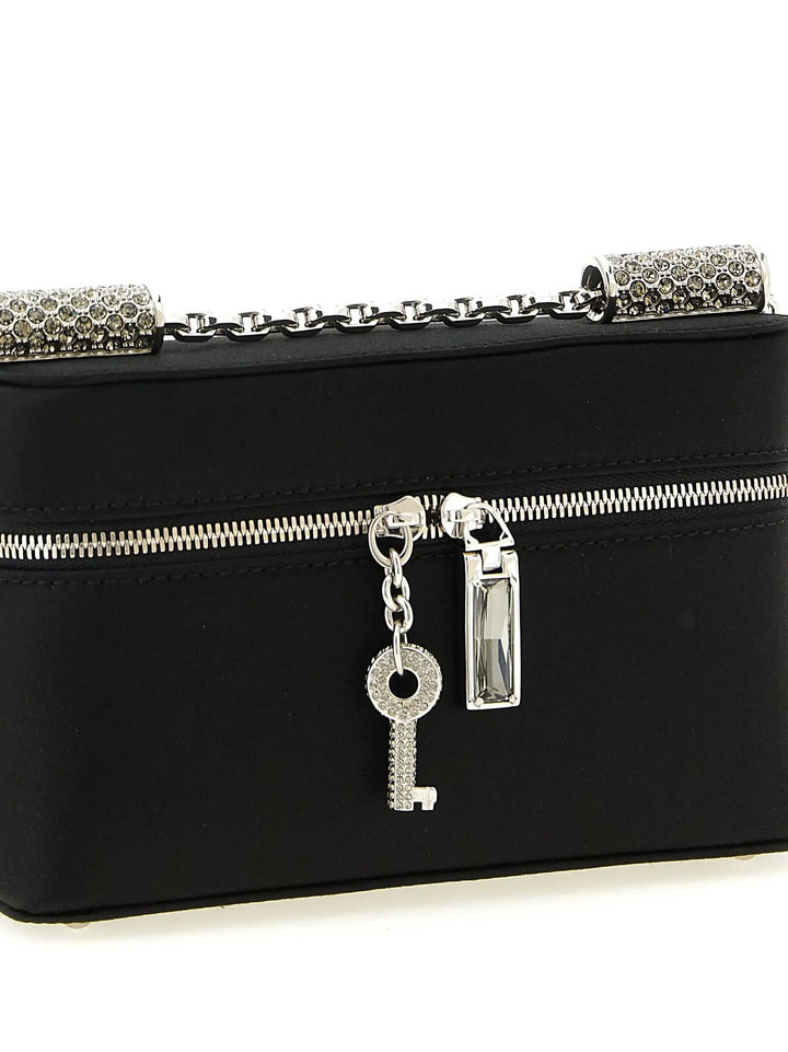 Dolce &amp; Gabbana Black Viscose Crossbody Bag