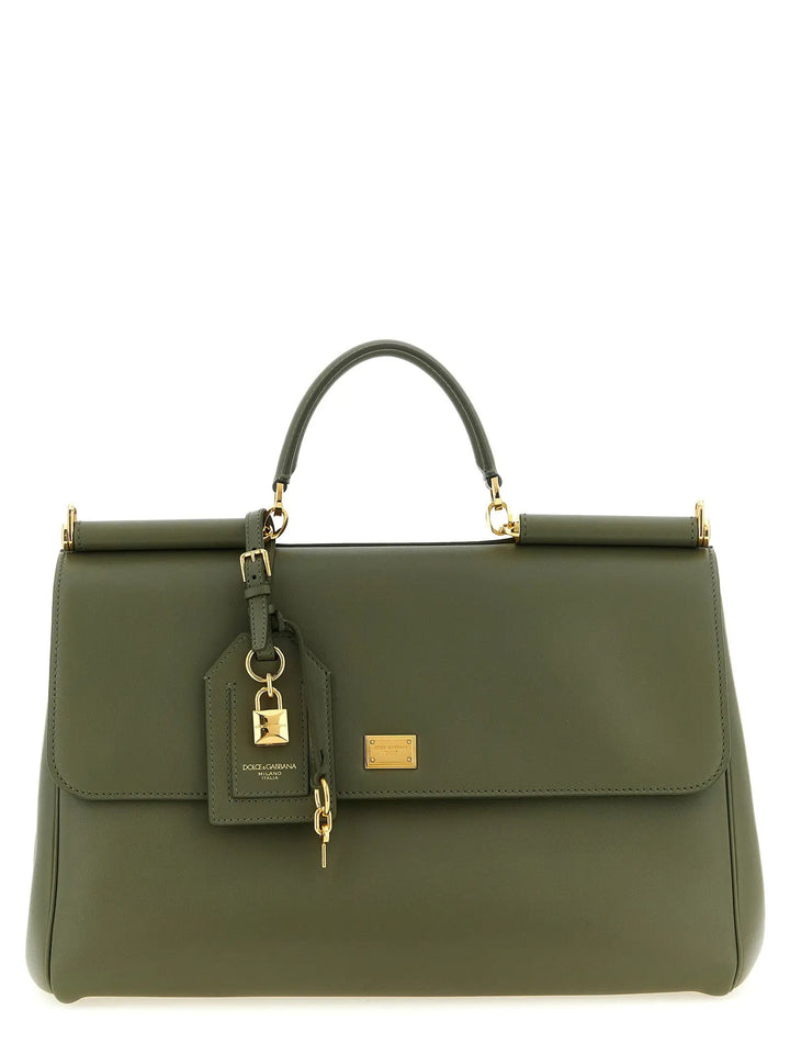 Dolce &amp; Gabbana Bicolor Calfskin Handbag