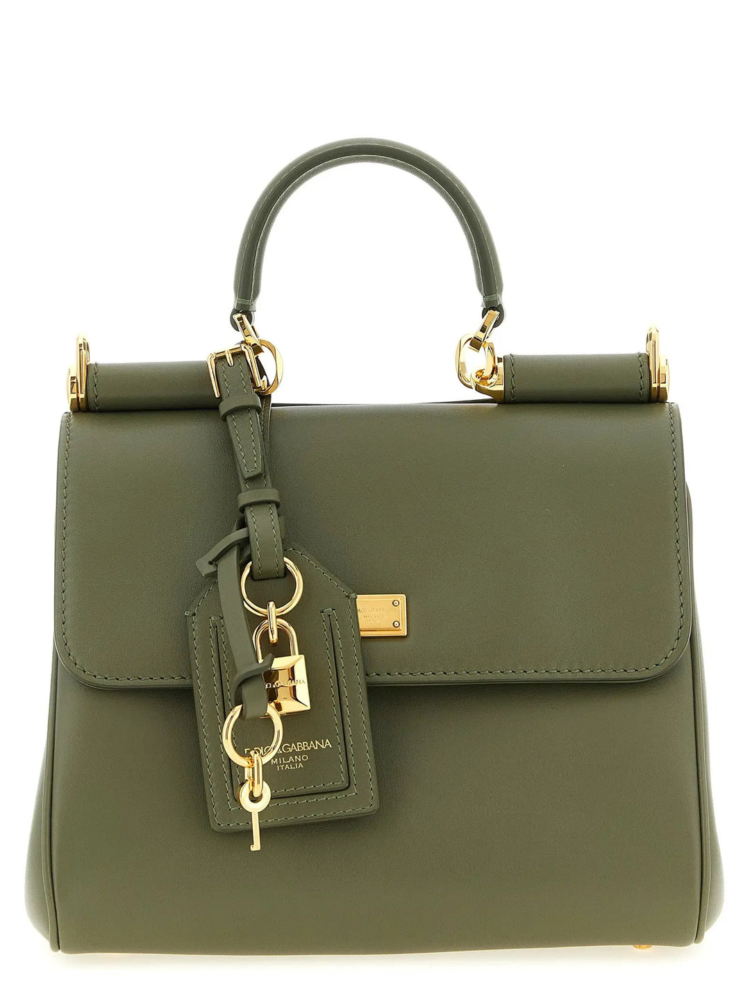 Dolce &amp; Gabbana Bicolor Calfskin Handbag