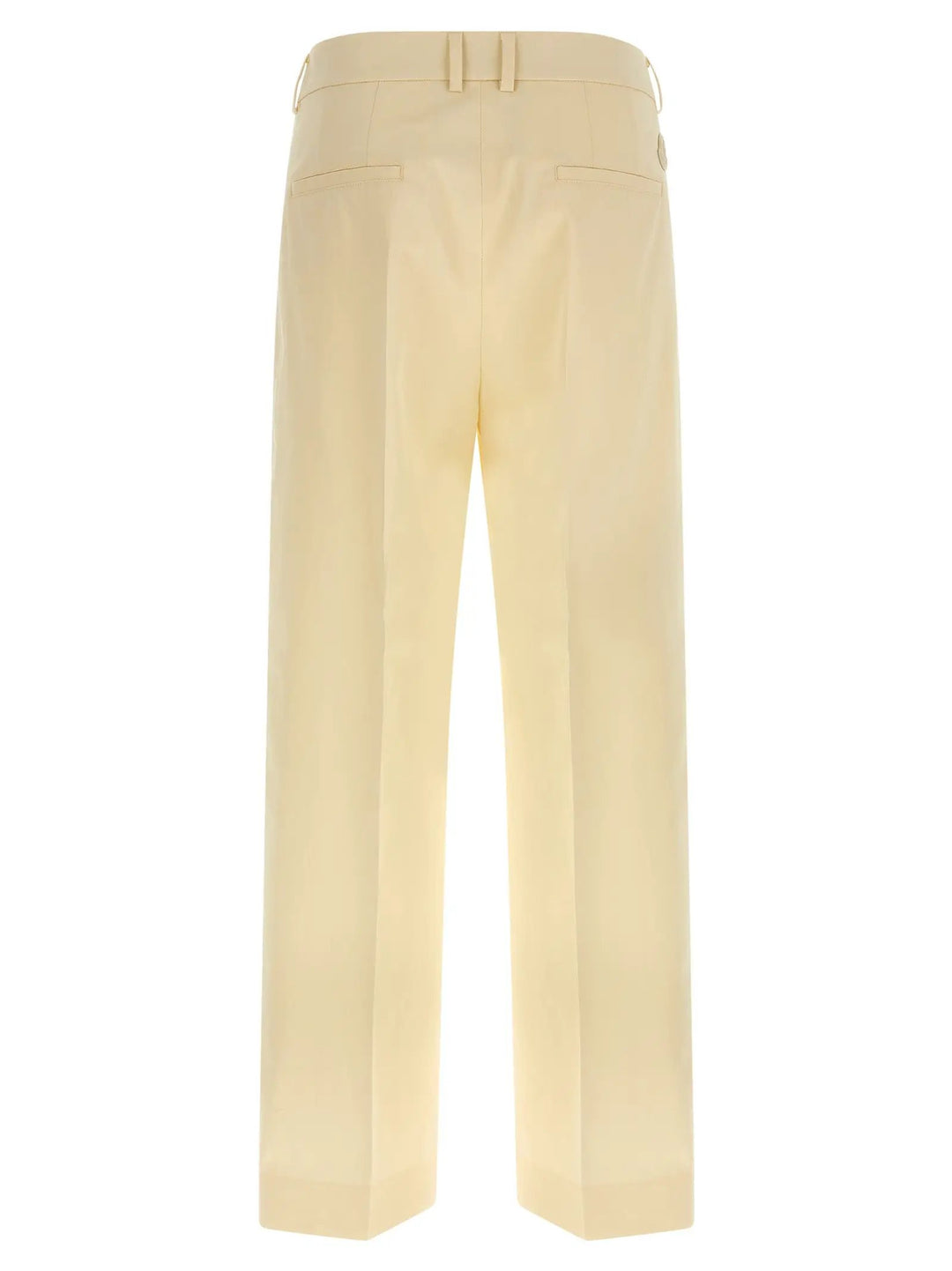 Moncler Beige Cotton Dress Pants