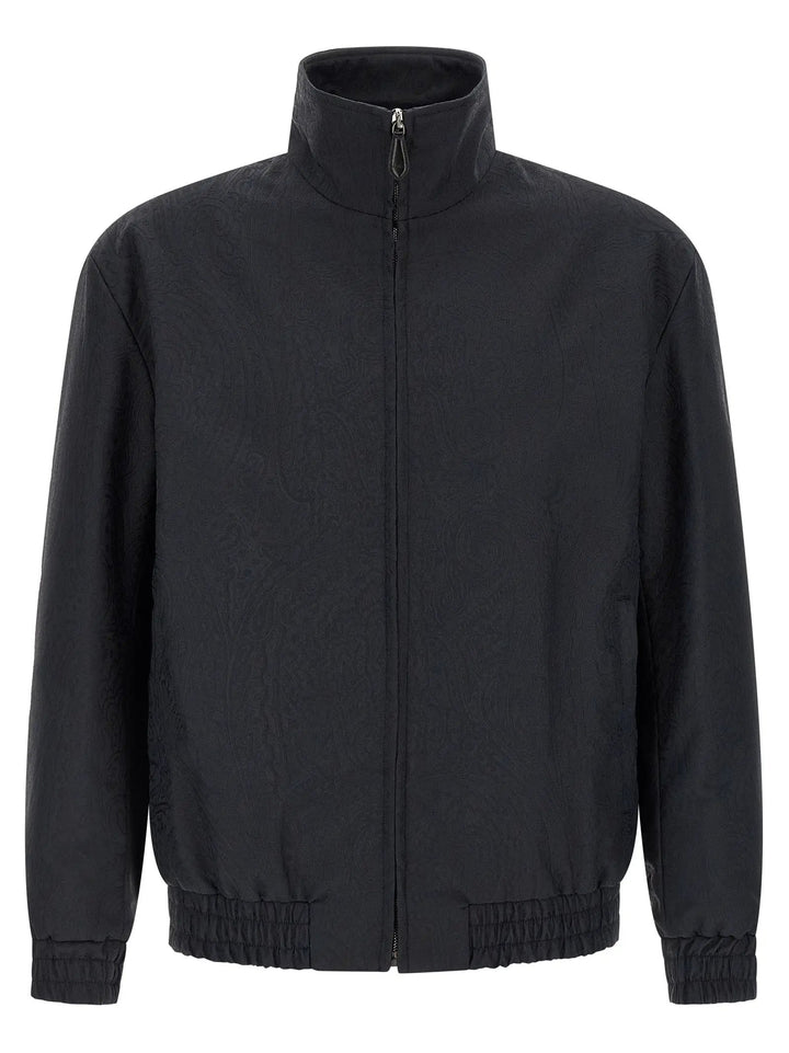 Etro Blue Polyamide Jacket