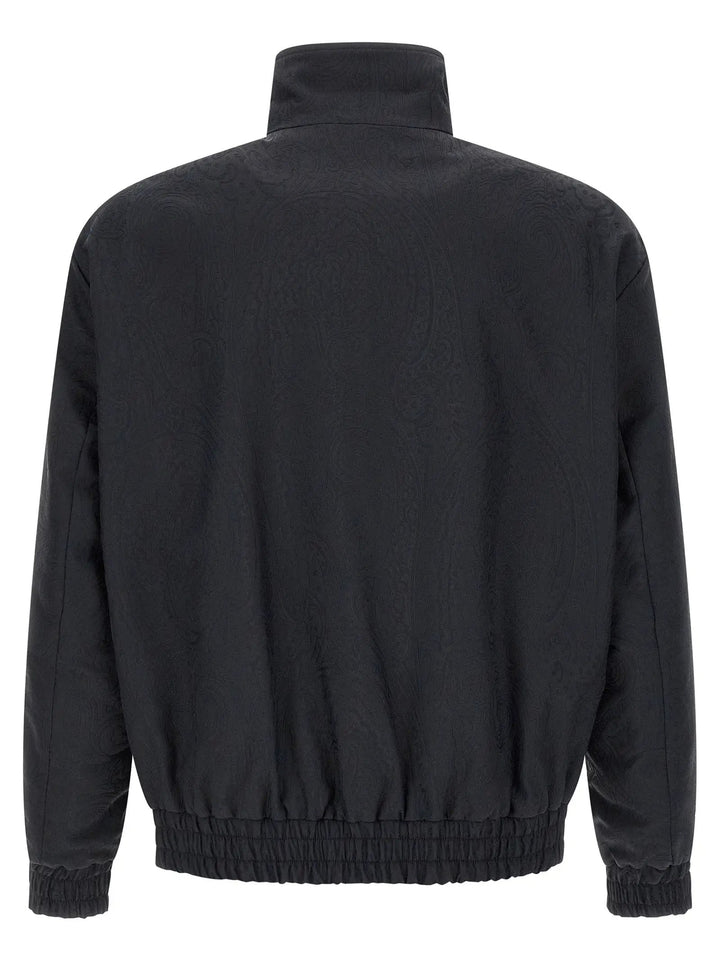 Etro Blue Polyamide Jacket